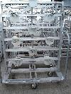 Aluminum Heavy Duty Package Trucks, 9 positions / side. Aluminum Heavy Duty Package Trucks, 9 positions / side.